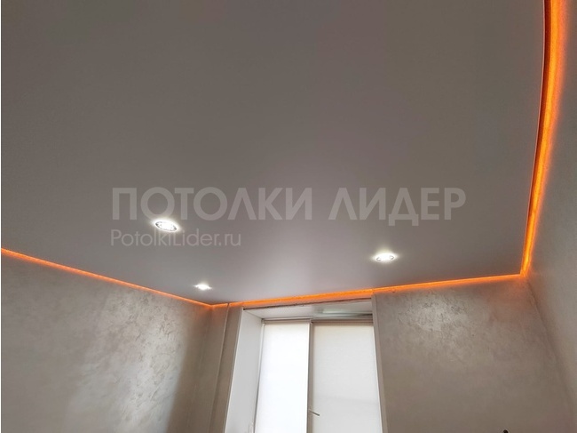 24.11.2023 - Парящий натяжной потолок с RGB-подсветкой
