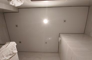 30.05.2023 - Теневой натяжной потолок Eurokraab, полотно белое-матовое Bauf - Фотографии