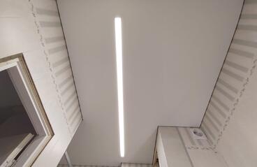 24.05.2023 - Теневой потолок Eurokraab со световой линией - Фотографии