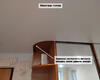 28.04.2023 - Натяжные потолки в студии с высокими шкафом и кухонным гарнитуром - Фото №1