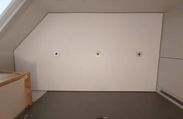 03.06.2023 - Теневой натяжной потолок Eurokraab, полотно белое-матовое Bauf №2 - Фотографии