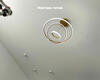 23.07.2023 - Ещё один простой натяжной потолок с люстрой и светильниками - Фото №2
