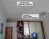 28.04.2023 - Натяжные потолки в студии с высокими шкафом и кухонным гарнитуром - Фото №2