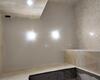 15.04.2024 - Простой белый-матовый натяжной потолок со светильниками в санузле - Фото №3