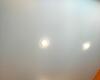 25.03.2023 - Натяжной потолок с люстрой и светильниками в гостиной - Фото №3