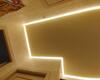 02.04.2023 - Матовый натяжной потолок на кухне - парящая подсветка - Фото №3