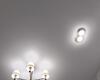 14.01.2023 - Красивая люстра и двойные встраиваемые точечные светильники на белом матовом натяжном потолке - Фото №5