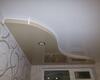 14.04.2023 - Двухуровневый-разноцветный, глянцевый натяжной потолок в спальную комнату. Полотно MSD Classic - Фото №6