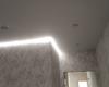 07.10.2019 - Парящий натяжной потолок с точечными светильниками - Фото №5