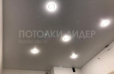 13.10.2020 - Белые-матовые натяжные потолки со скрытым карнизом - Фотографии