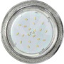 Тонкий светильник GX53 H4 3901 «Круг под стеклом», металл, серебряный блеск / хром