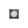 Встраиваемый светильник GX53 H4 5320 Квадрат с мозаикой, стекло, металл-стекло, прозрачная мозаика/фон черный/хром