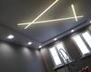 13.05.2020 - Двухуровневый потолок со световой линией в виде абстрактной фигуры - Фото №1