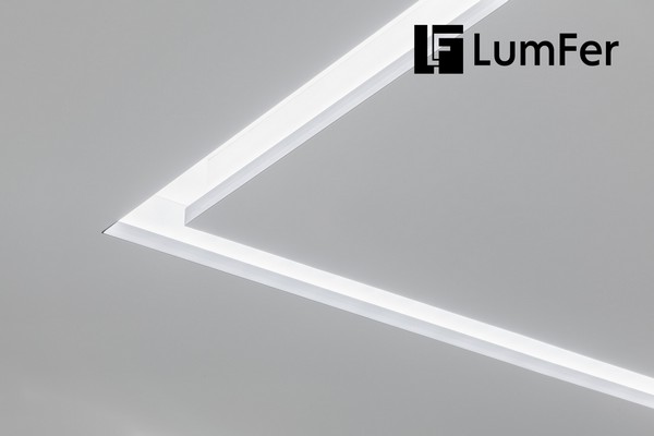 Световой туннель Люмфер – свет выключен, крупный план