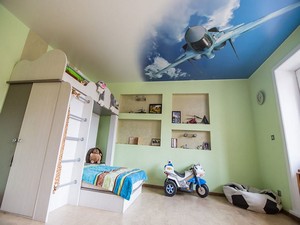Натяжной потолок в детской комнате - Фото 5