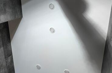 21.04.2023 - Натяжные потолки в туалетную и душевую комнаты - Фотографии